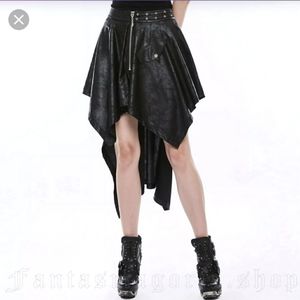 NWOT Punk Rave Luna Asymmetrical Skirt